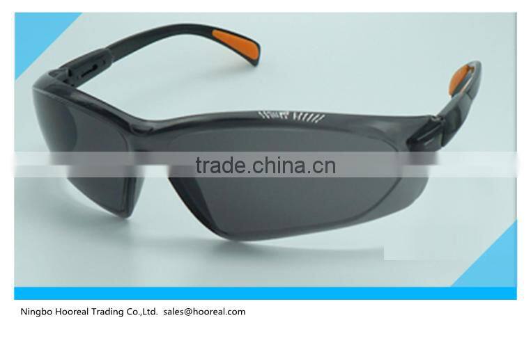 12 PAIR 1700 SERIES SMOKE / GRAY LENS PROTECTIVE PYRAMEX INTRUDER SAFETY GLASSES ANTI-SCRATCH