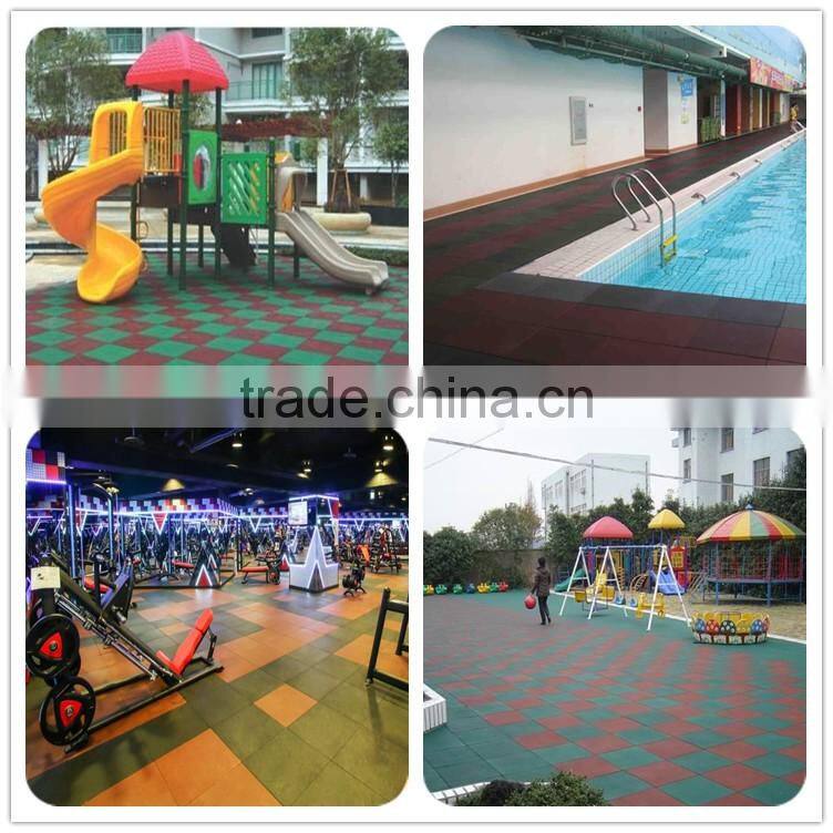 Rubber Tile Molding Machine in Tire Recycling line