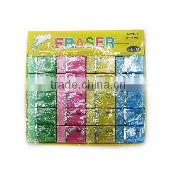 Cheap Colorful Eraser Rubber Eraser Manufacturer