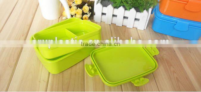 Plastic Fashion Food Grade School Lunch Bento Box/ Kids Food Storage Box,custom Lunch Bento Box,Fashion Food Storage