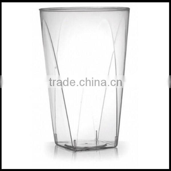 10 oz. SQUARE BOTTOM DISPOSABLE PLASTIC TUMBLER CUPS,custom plastic cups,custom plastic club party drinking cups for sale