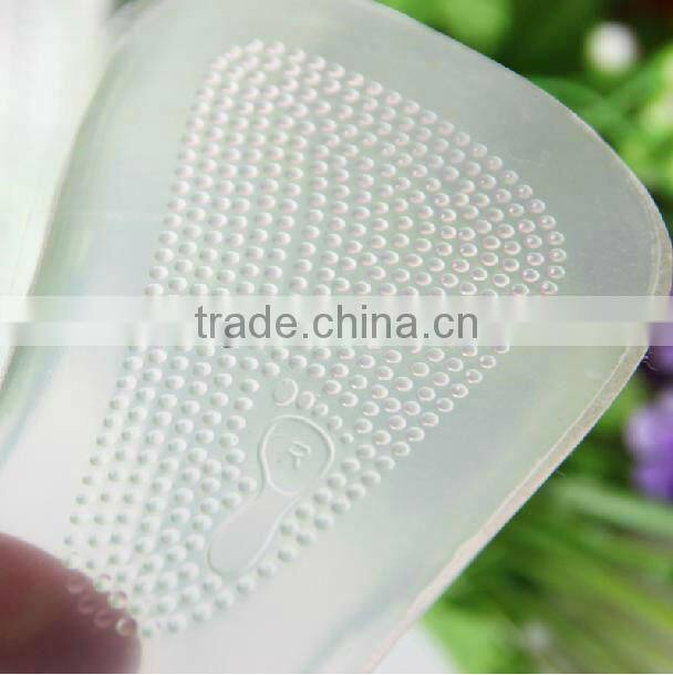 Feet Massage Gel Insoles with Arch Support /comfortable gel insole/