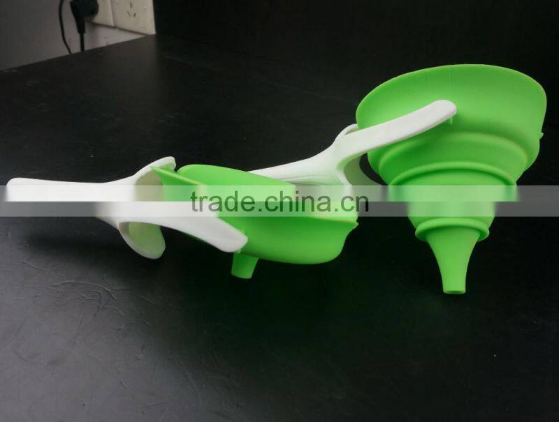 16127 silicone folding funnel with pp handle
