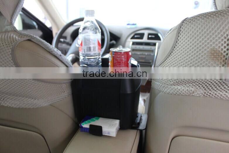 Mini Auto Car Trash Rubbish Can Garbage can Dust Case Holder Box Black