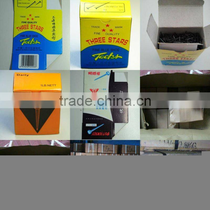 three star shoe tacks(factory)