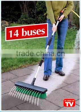 flow through stiff scrub water garden broom