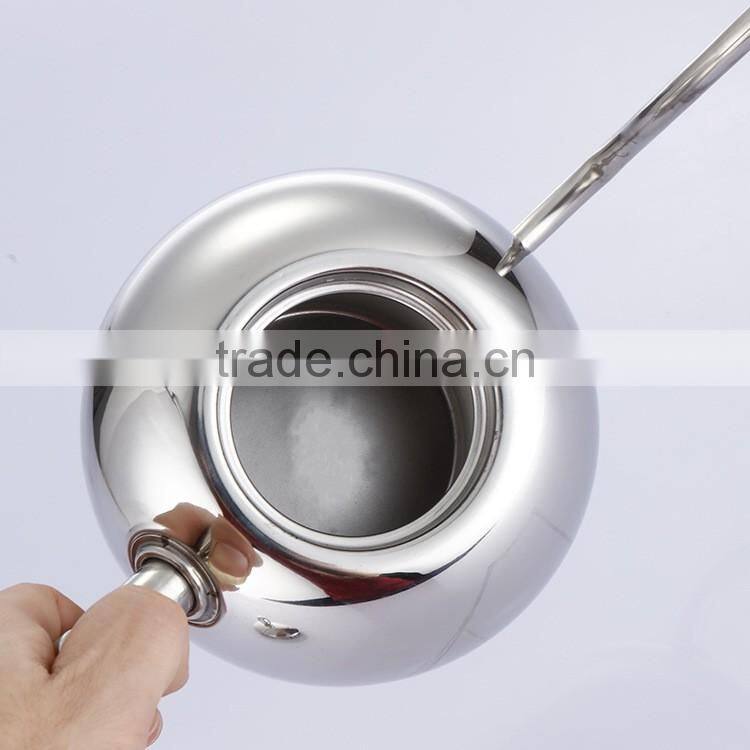 850ml Kitchen appliance Stainless steel tea pot / coffee drip kettle/ tea kettle
