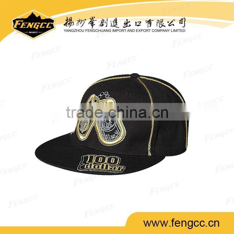 high quality custom print snapback cap