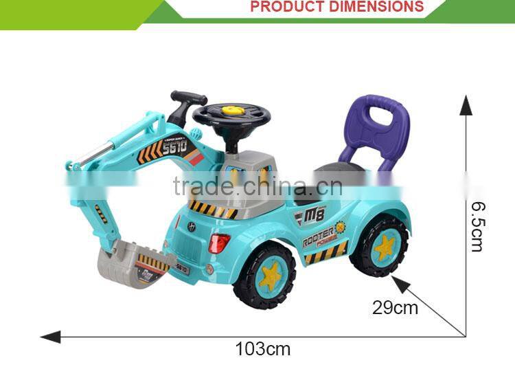 Hot selling multifunction plastic cheap baby toy car stroller