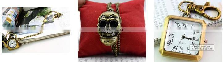 fashion Crystal Women's Bracelet Bangle Cuff WATCH /POCKET watch HYY-KQL019