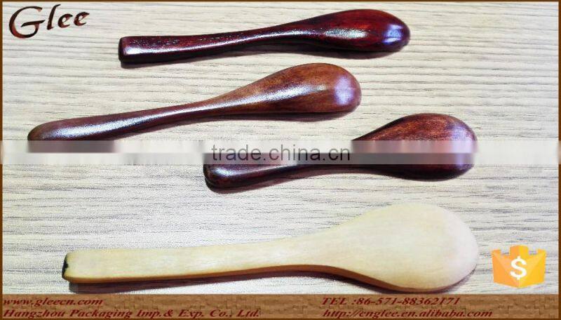 Sale promotion professional wooden coffee spoons/icecream wood spoon environmental
