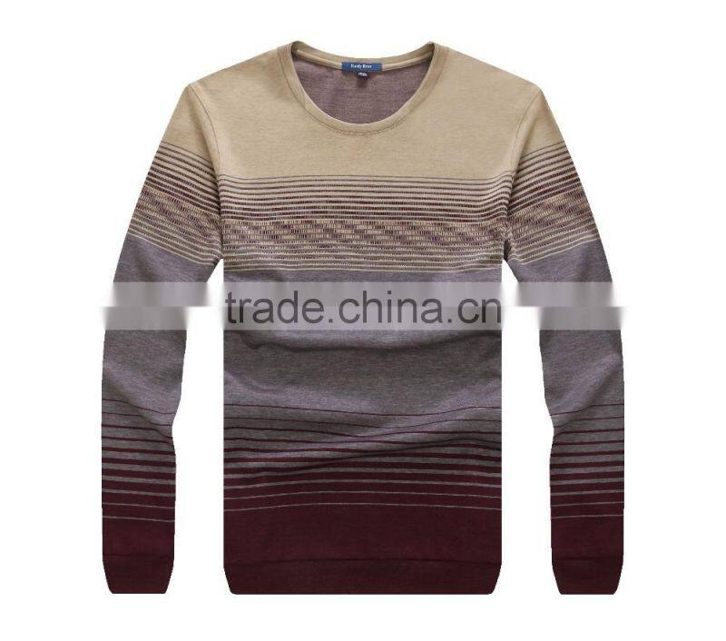 Raidyboer Men's printed long sleeve t shirt (cotton/polyester ) with round neck