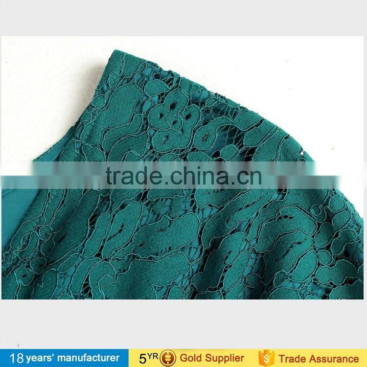 2017 fashion ladies long sleeve wrap lace floor long maxi elegant evening dresses with picture