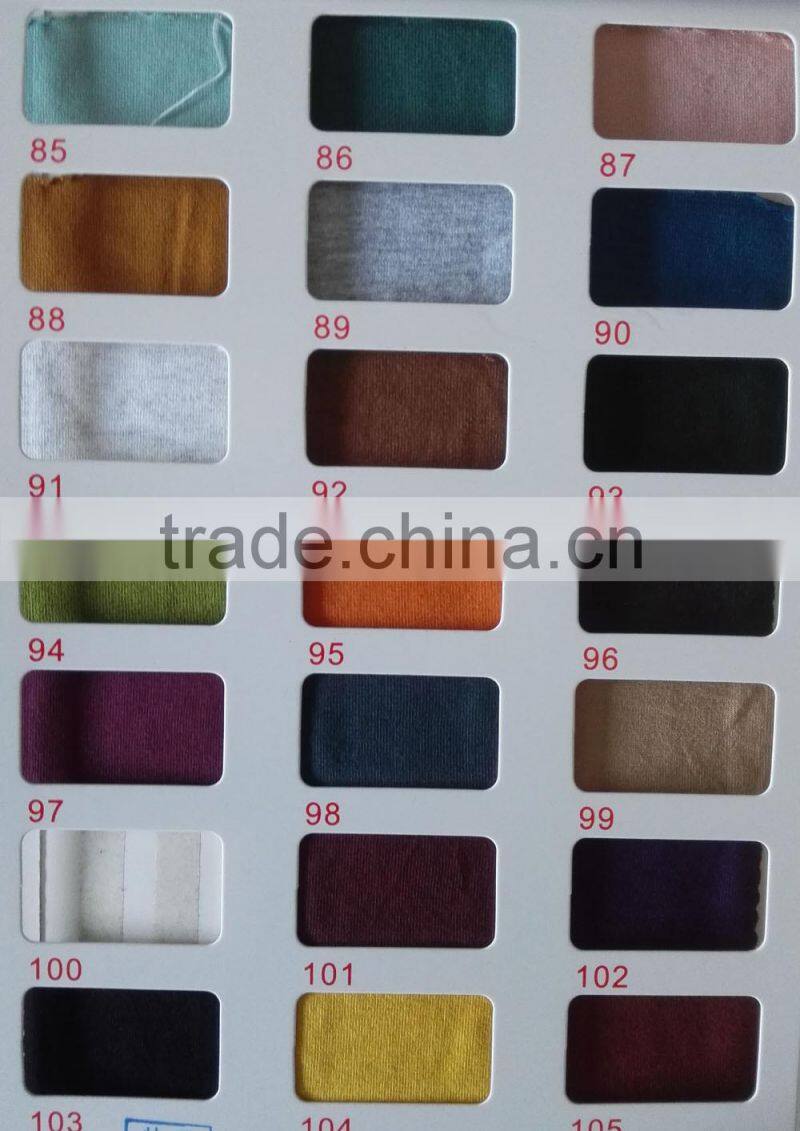 Selling high quality 95% cotton 5% spandex knitting single jersey fabric 180gsm