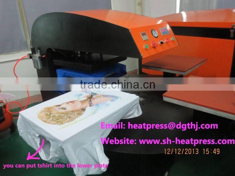 CE High quality four loading trays heat transfer press printing machine