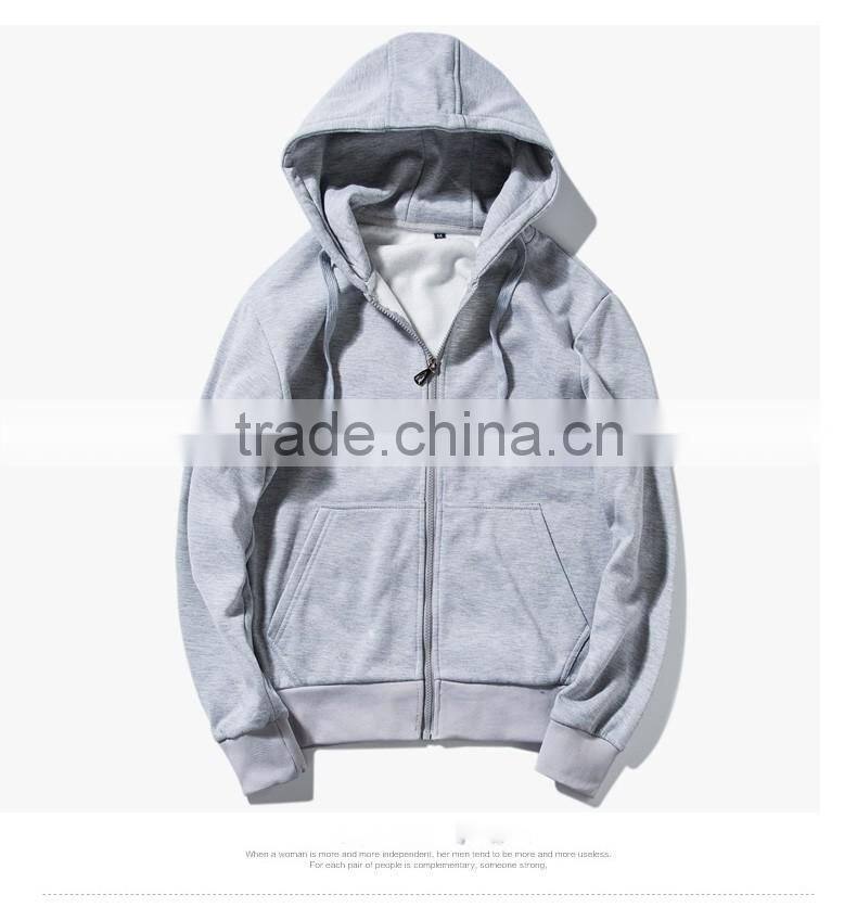 Mens full zip fleece hoodie mens fleece jacket
