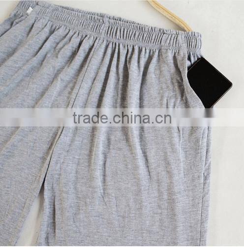 man 1/2 long pant/Men's casual pant/men's shorts pants in summer