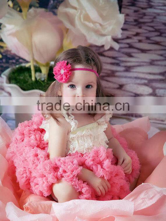 Hot Sale Baby Boutique Dresses TuTu Pettskirts Ruffle Fluffy TuTu Dress