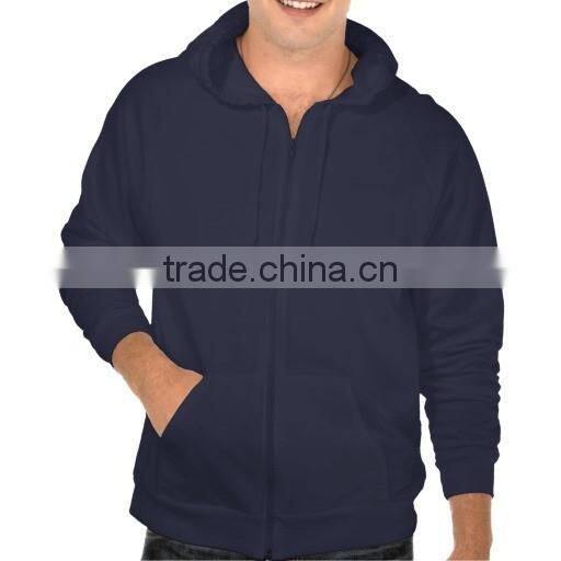 custom prinit cotton zipper sweatshirt no hood