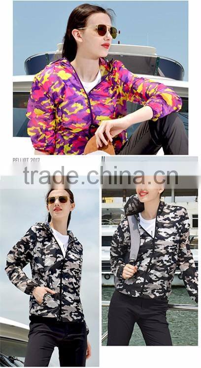 wholesale ladies promotional skin sun protection coat