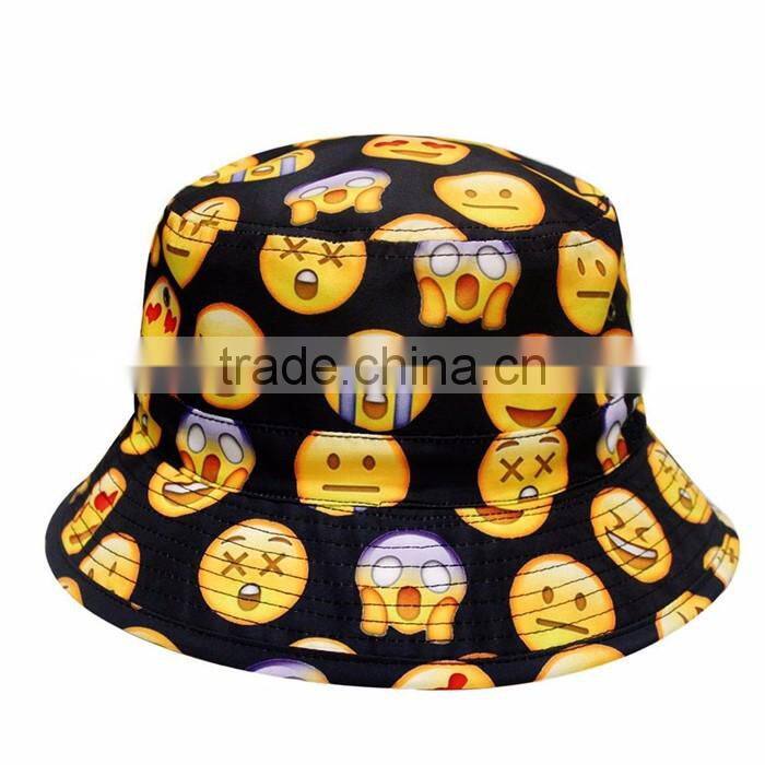 designer custom tie dyed bucket hat with string
