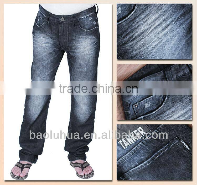 T1031 OEM denim top coat pu coated sleeves men jacket