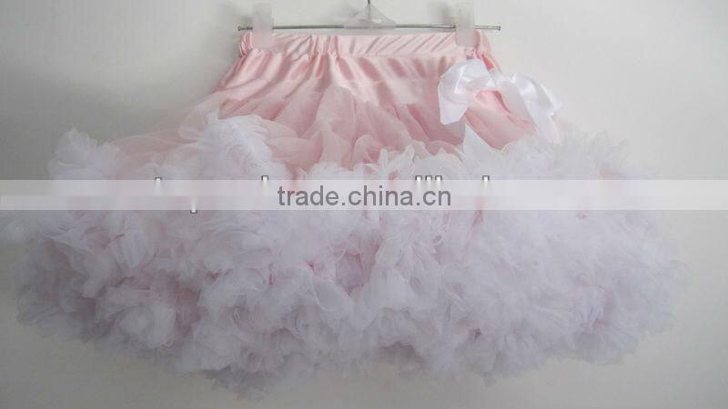 yellow baby girl fluffy pettiskirts girl's tutu skirts
