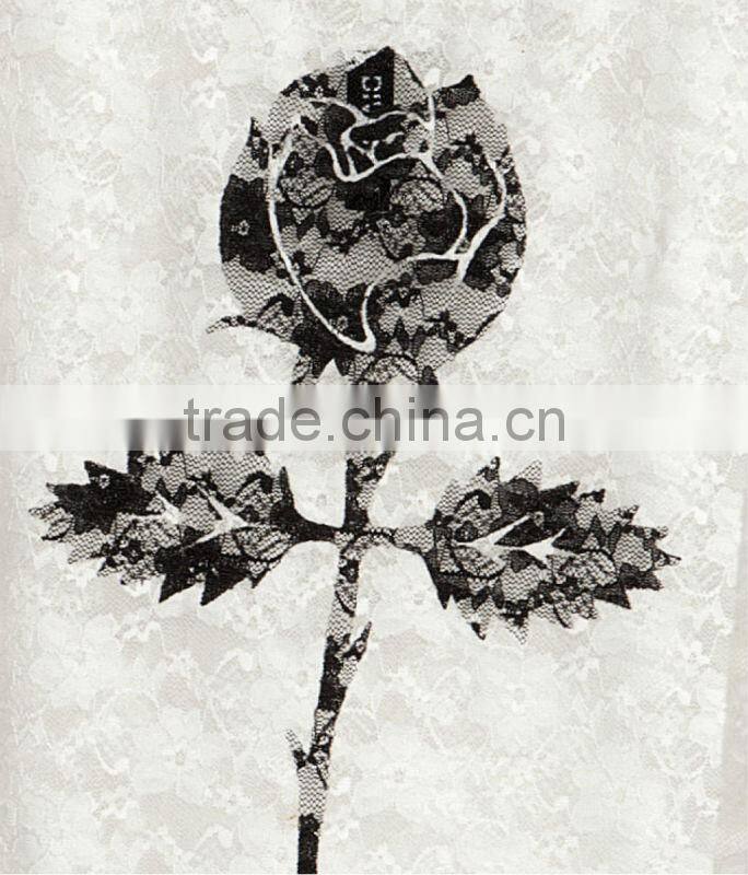 Ladies Lace Vest Top with Print