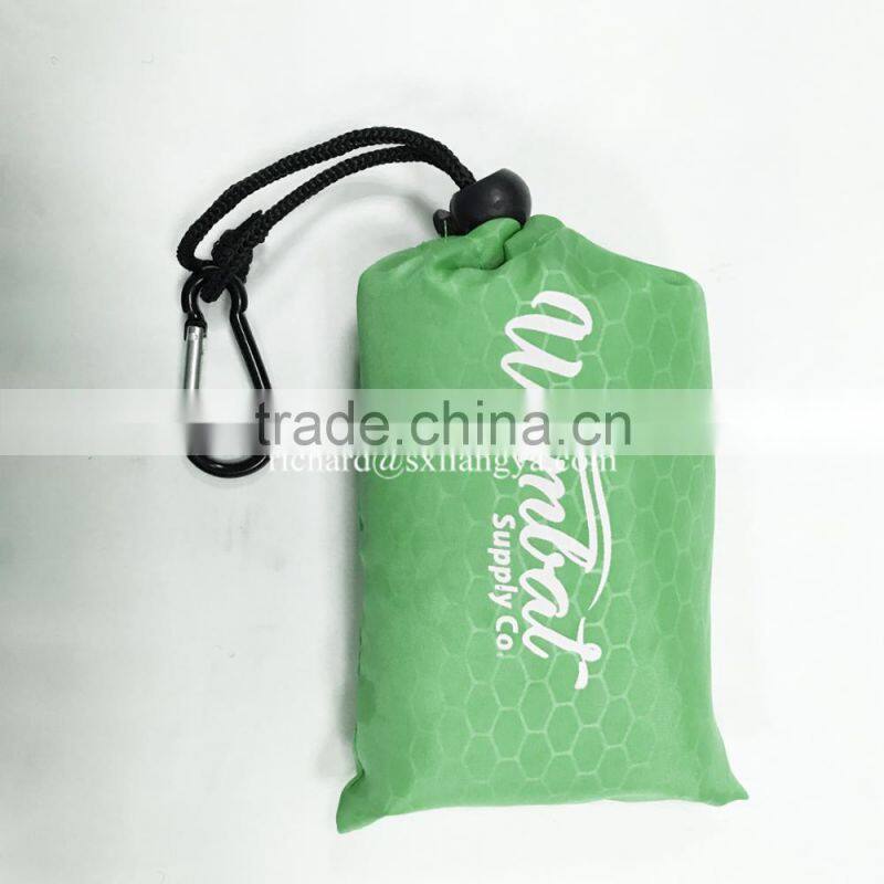 Portable Mini Pocket Blanket For Traveling/Camping/Beach/Hiking/Family Party large pocket blanket