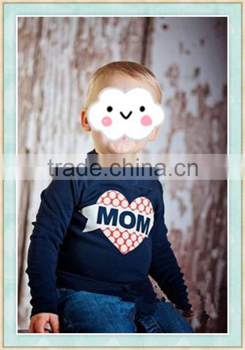 boy's valentine's day shirt boys baby boy clothes wholesale children's boutique clothing
