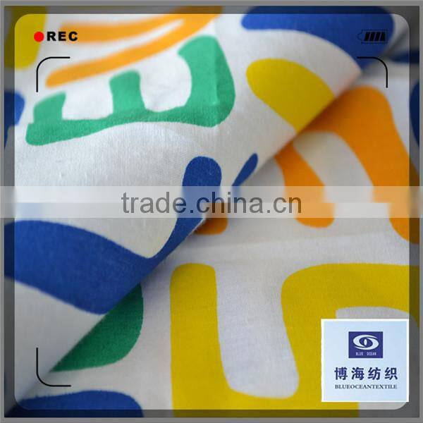 Custom Printed Cotton Poplin Fabric