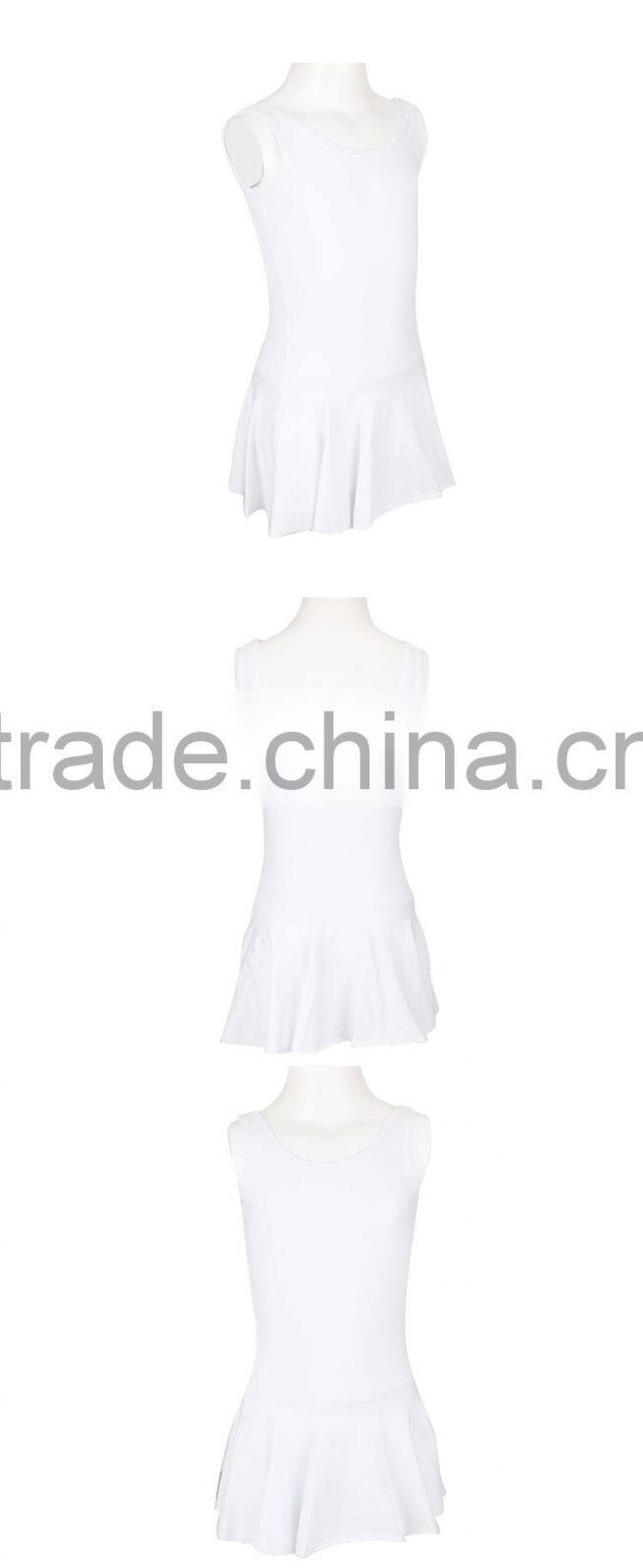 Pretty Baby Girl 100% Cotton White Princess Dress for Summer