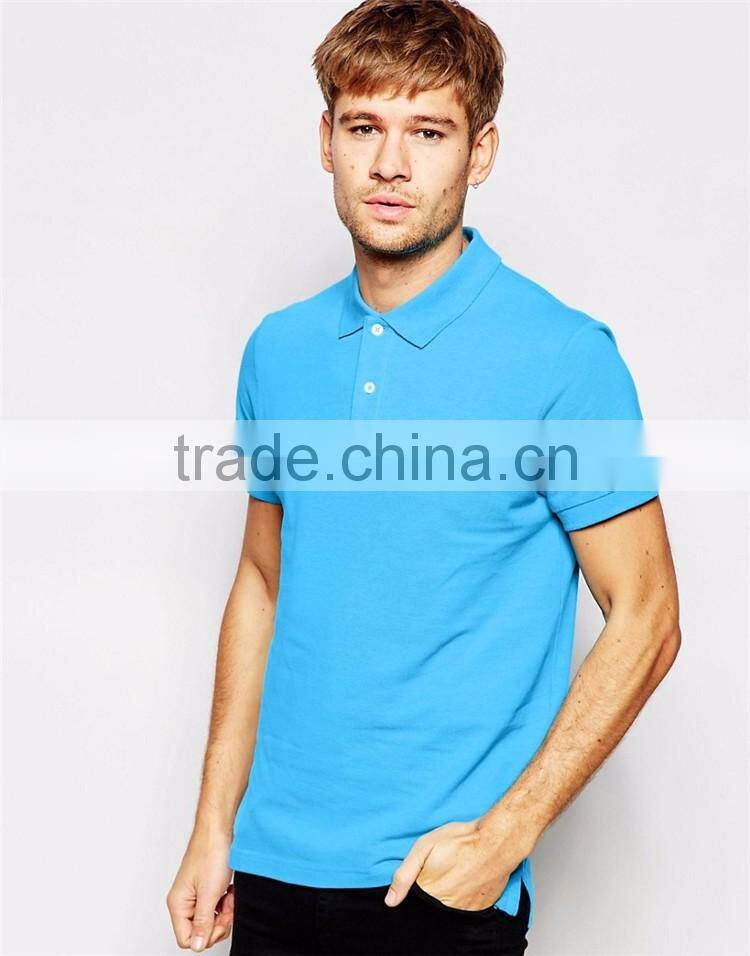 2016 Guangzhou Fashion Style 220g 100%Cotton Short Sleeve Brand Factory Clothes