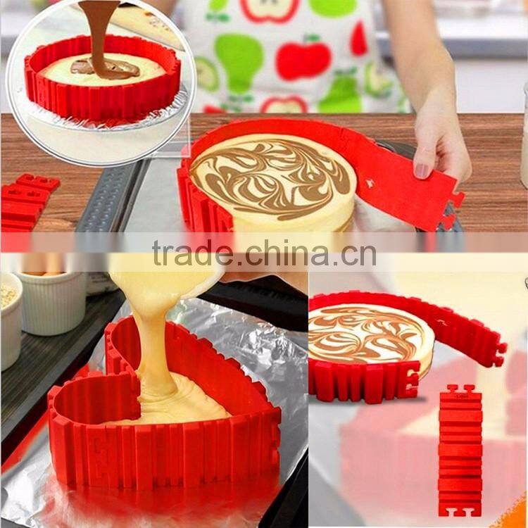 As seen on TV Mount Silicone cake mould decoration tools Bake Snake mold