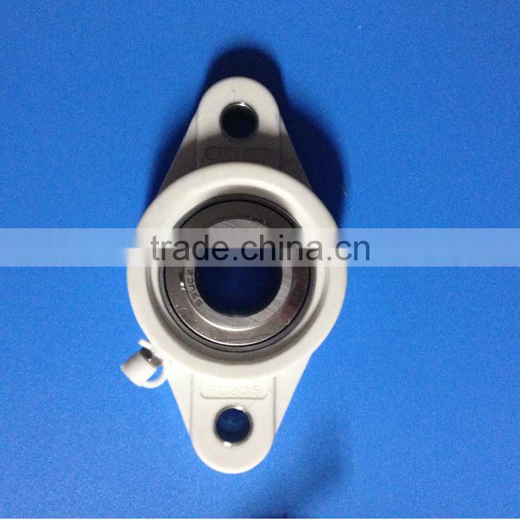 SUCFL205 Stainless steel pillow block bearing with plastic housing