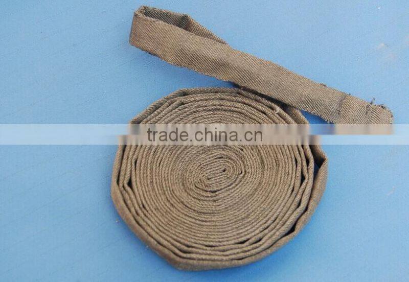 high temperature resiatant stainless steel fiber woven belt made in China
