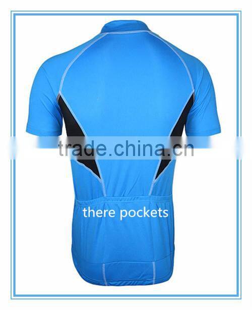 100% polyester cycling short sleeve shorts downhill jersey half-zipper cycling shorts