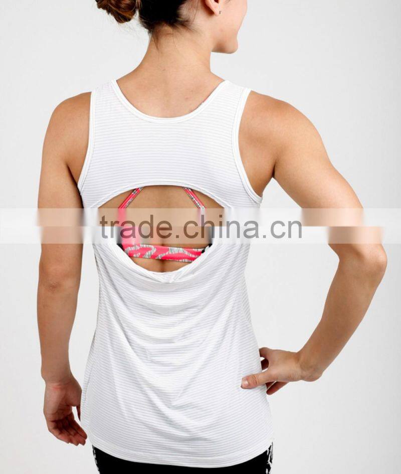 Women's Custom heather White Singlet,Women Tank Top, Fitness Top