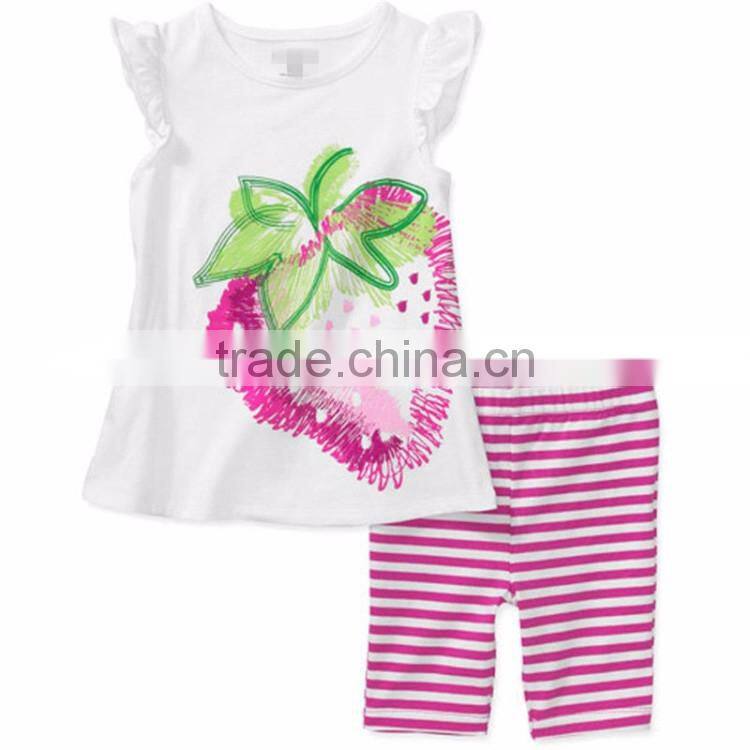 Cute family clothing set kids cartoon pattern 100 cotton t shirt