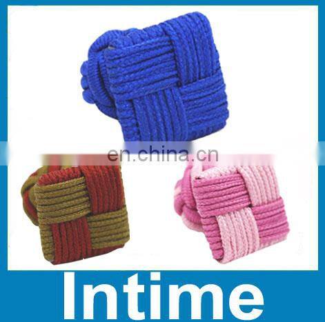2013 multicolor silk knot cufflinks