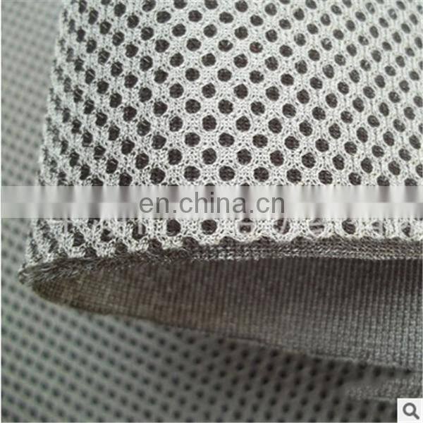 2016 new design 100 polyester 3d air mesh fabric for sports shoes