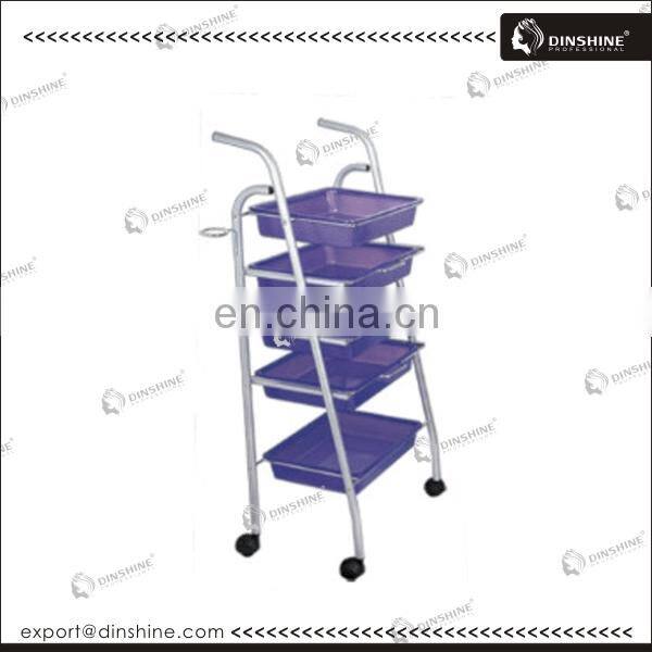 china factory directly wholesale adjustable beauty cheap hair salon drawer trolley cart