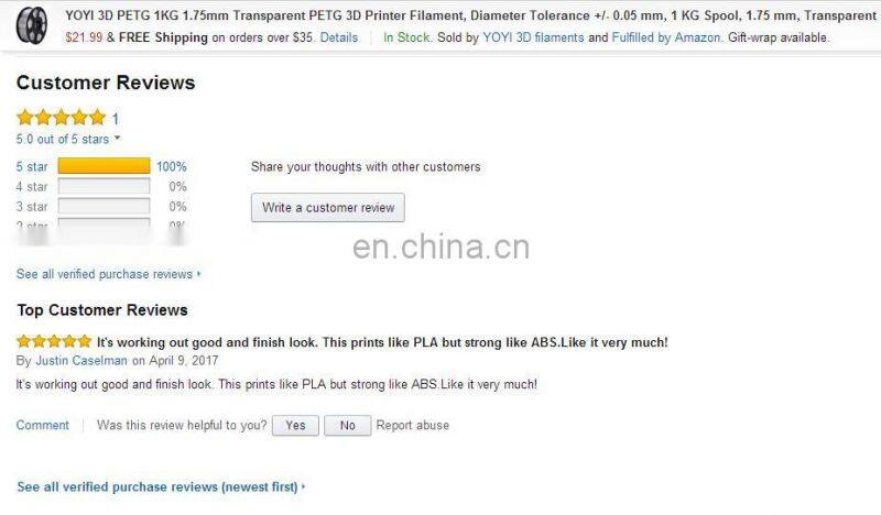 Beautiful 3.0mm HIPS 3D Printer Filament GREEN