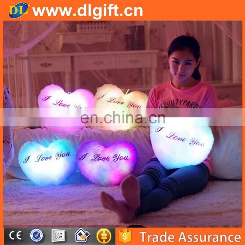 Wholesale custom plush poop LED pillows cushion