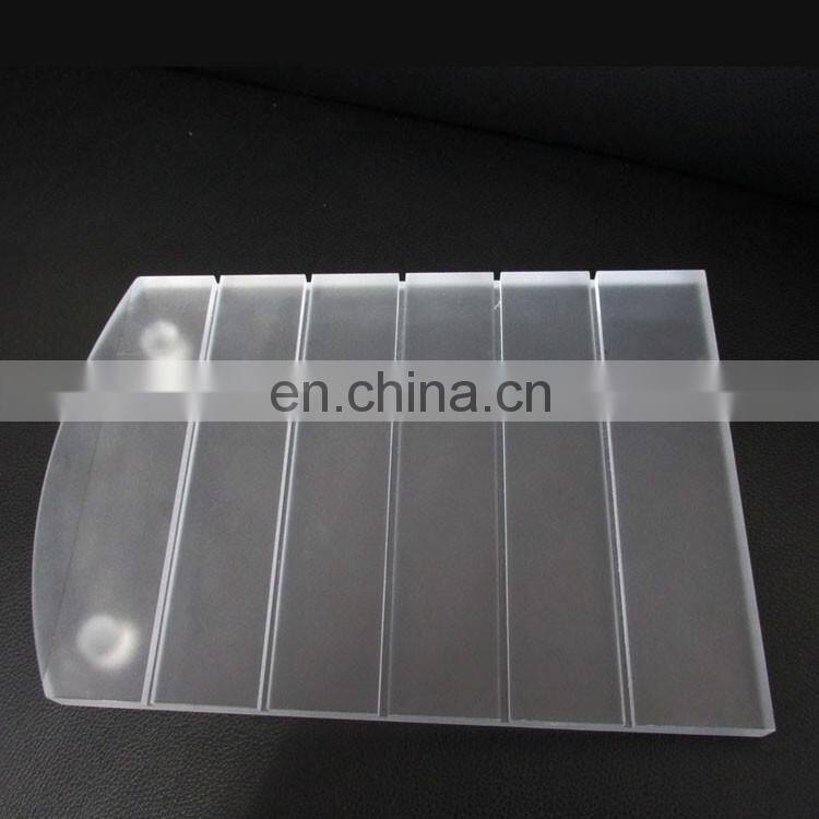 Hight quality handmade frost acrylic watch tray with insert C ring