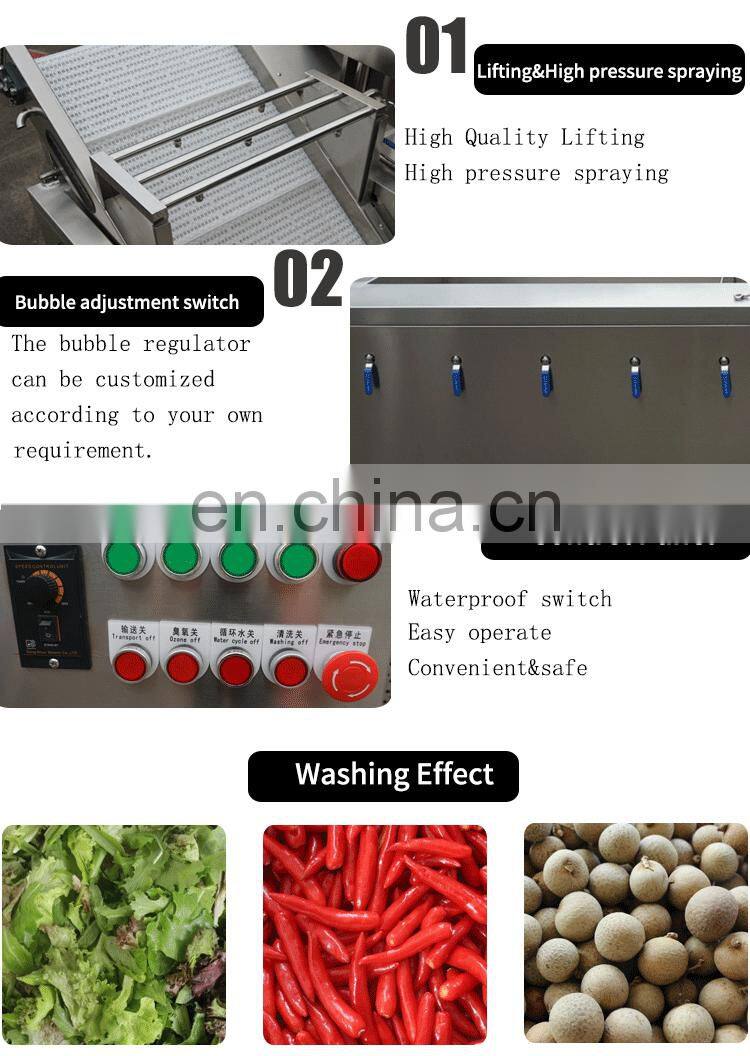 Fruit and vegetable commercial washing machine red date washing machine lettuce washing machine