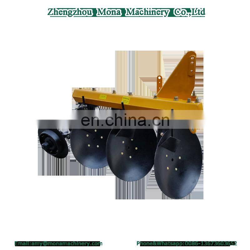 Agricultural equipment two way disc plough for walking tractor