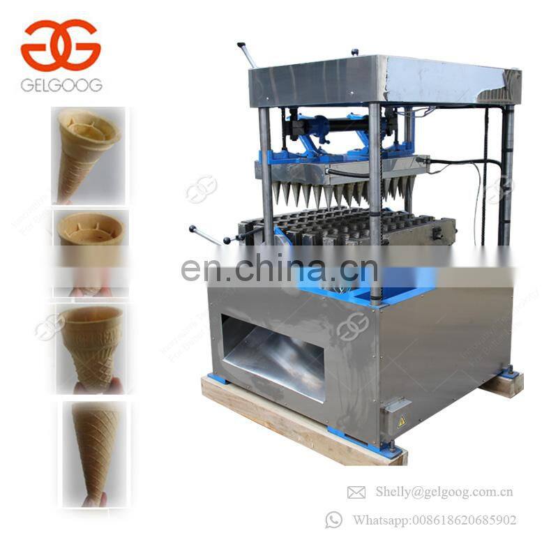 Easy Operation Pizza Waffle Snow Cone Rolling Making Machine Ice Cream Wafer Maker For Sale