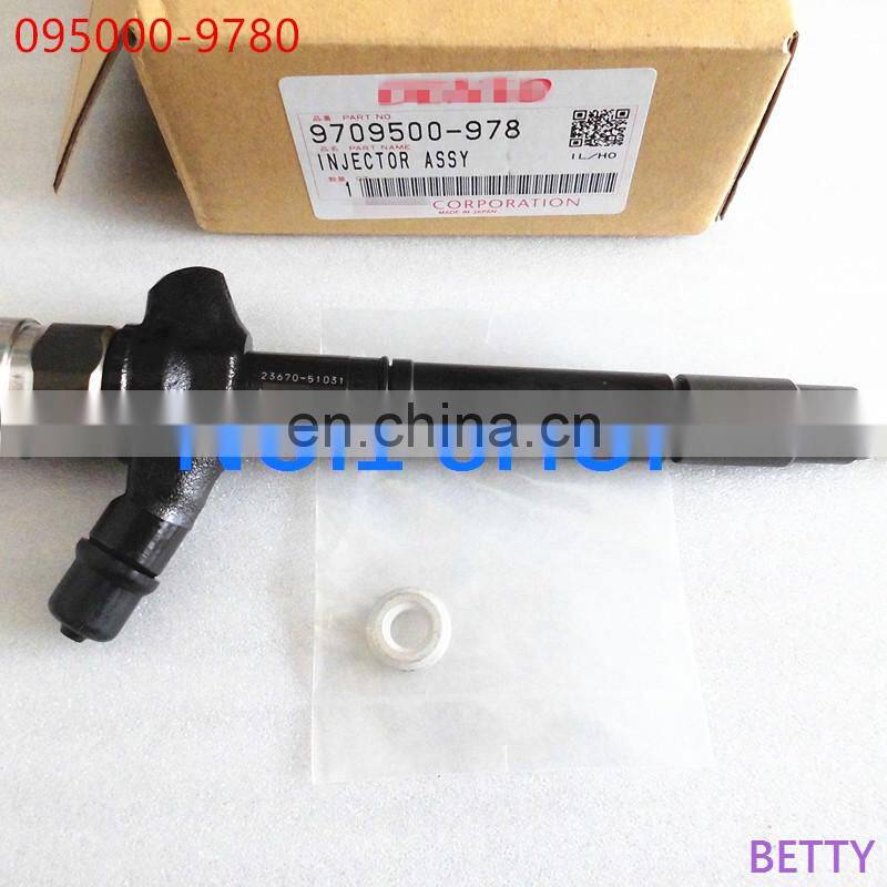 100% genuine and brand new orignal Common Rail Injector 095000-9780 9709500-978 23670-59025 23670-51031