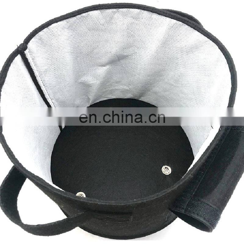 cusotomize size and color felt potato grow bags